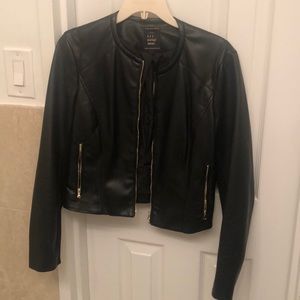 Leather jacket